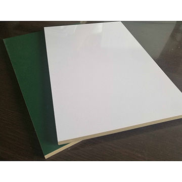 High Glossy White UV Melamine MDF Board 
